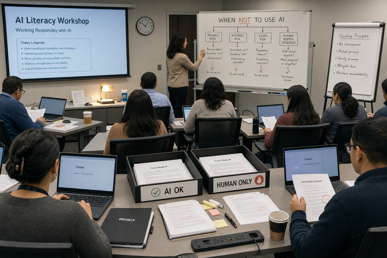 The New Digital Divide Is Judgment: Teaching People When Not to Use AI