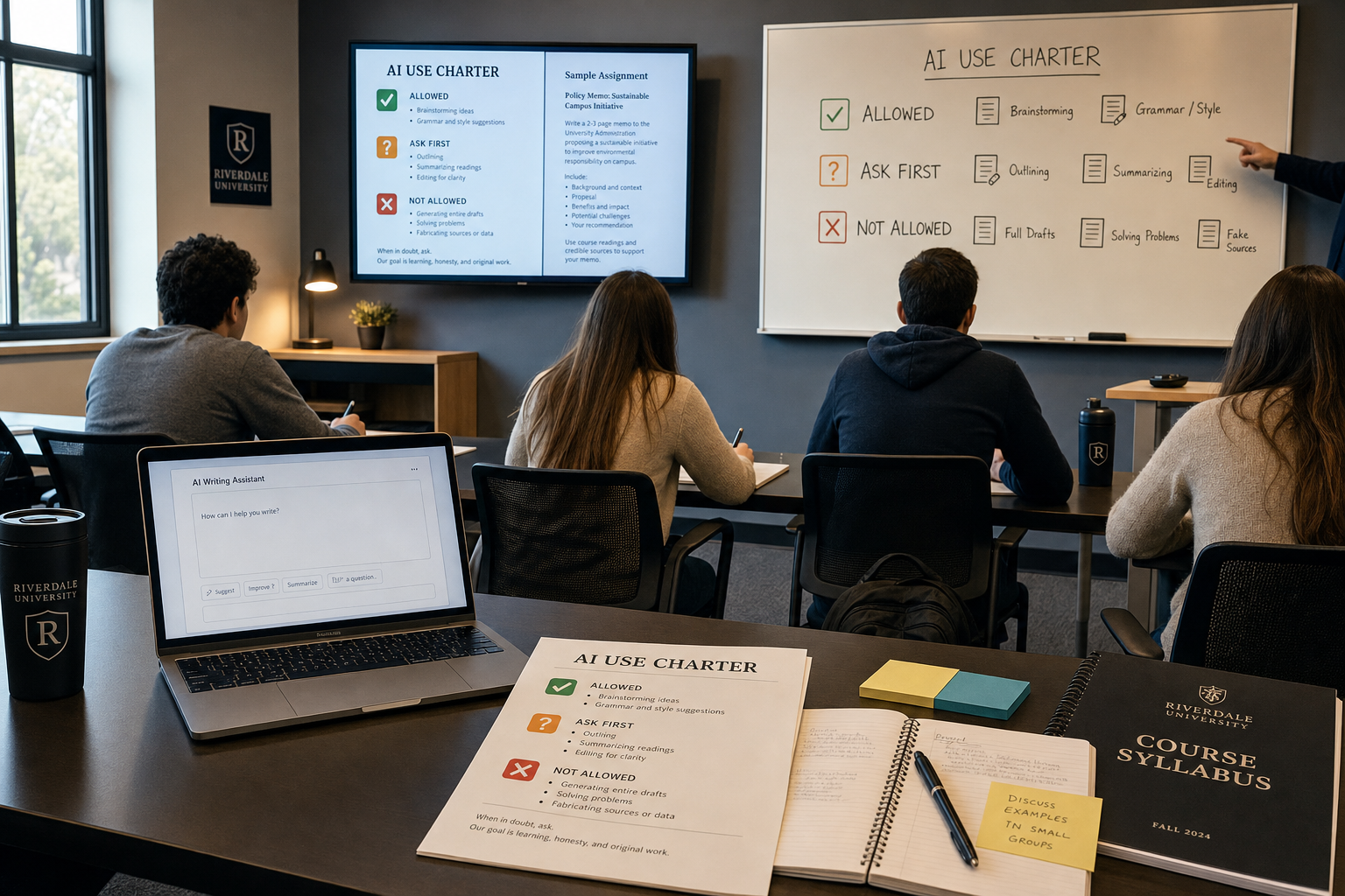 The Classroom Co-Pilot Agreement: A Simple AI Use Charter for Teachers and Students