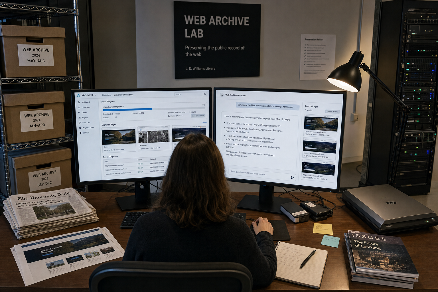 When AI Eats the Web: Who Protects Our Collective Memory?