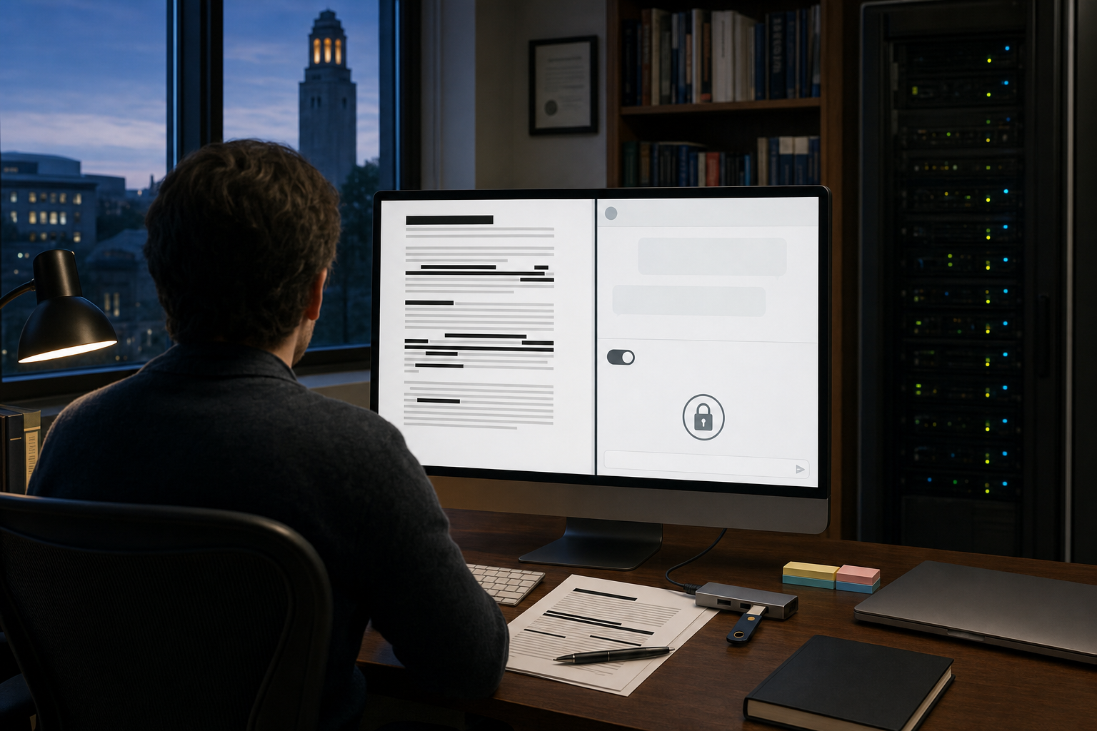 Should Researchers Share Unpublished Work With AI? Only With Real Safeguards
