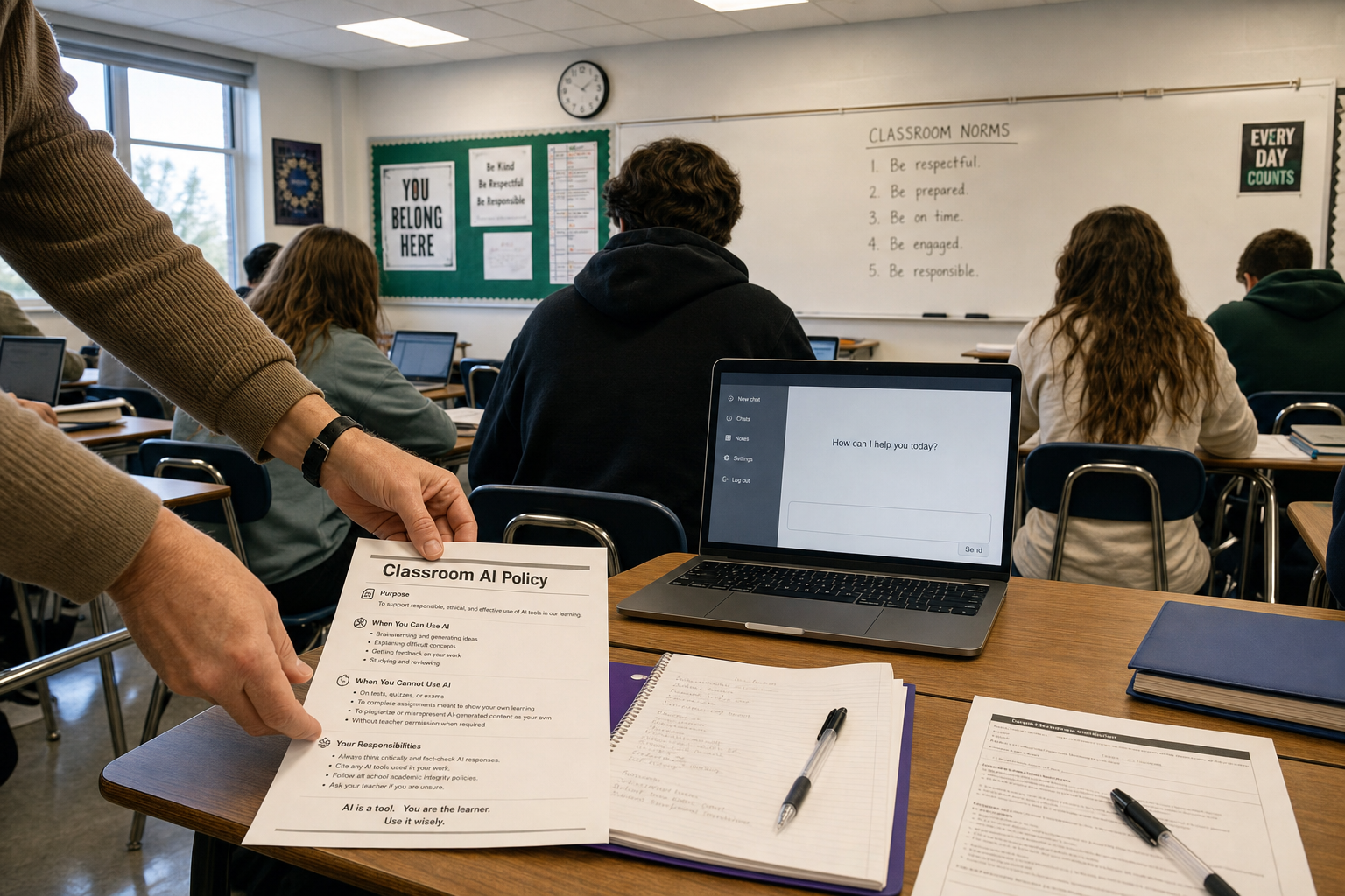 The Classroom AI Policy Students Can Actually Understand