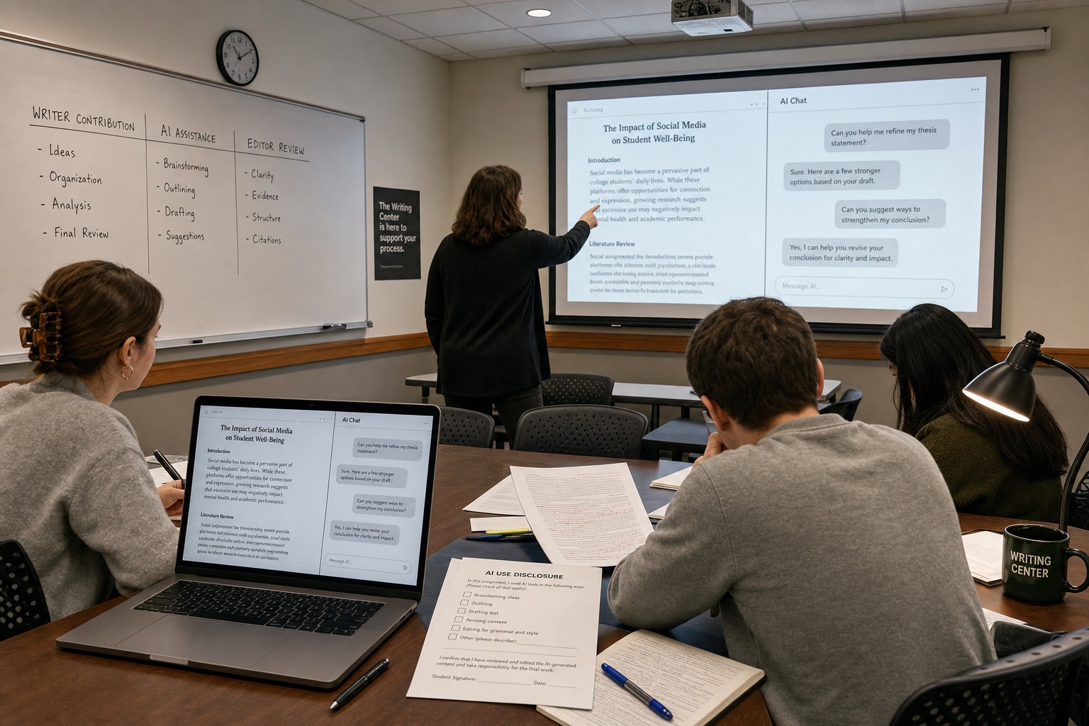 Who Gets Credit When AI Helps? A Guide for Writers, Students, and Editors