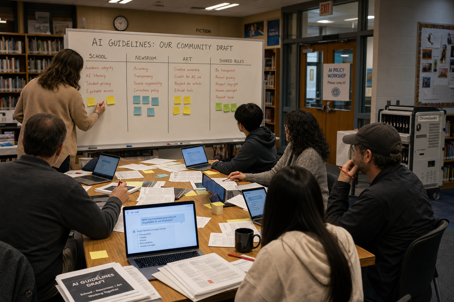 Community Rules for AI Use: Let the People Affected Help Write Them