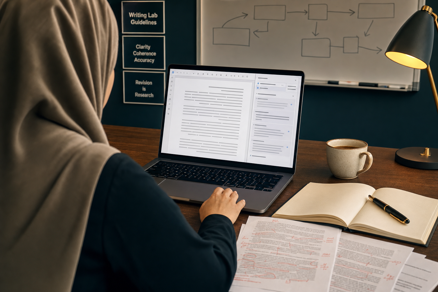 The Arabic Writer’s AI Co-Editor: How to Revise With AI Without Losing Your Voice