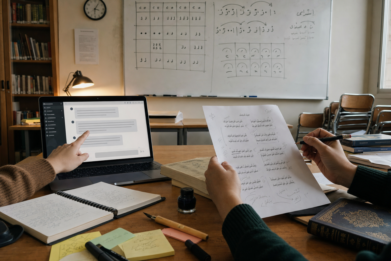 Can AI Be a Creative Partner in Arabic Poetry? A Guided Experiment