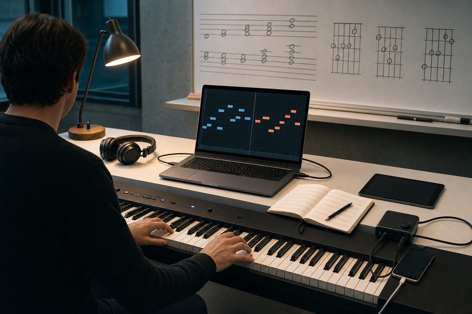 The AI Co-Creator in Your Pocket: What an On-Device Piano Model Teaches Us About Creativity