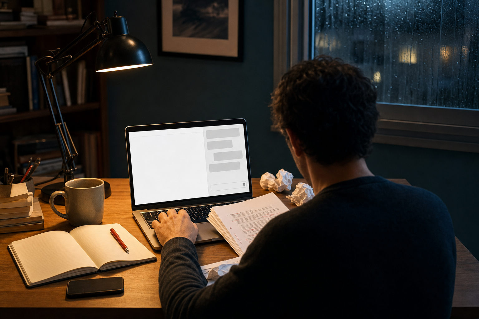 A Week of Co-Writing With AI: One Creator's Diary of Doubt, Revision, and Surprise